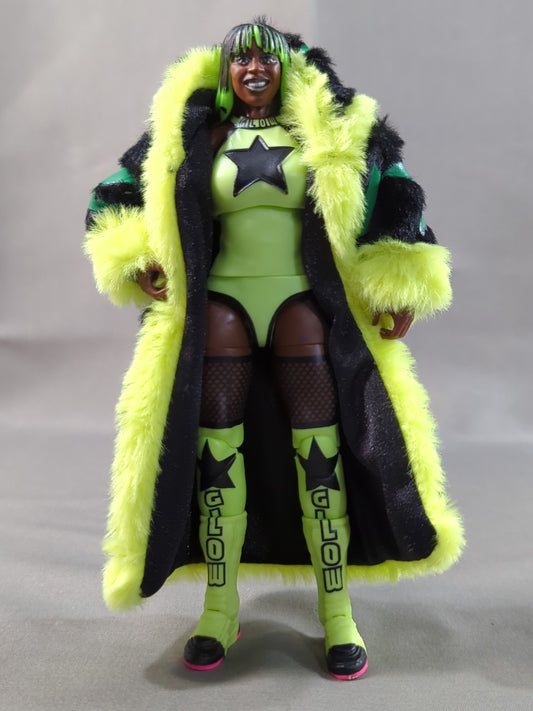 Naomi (Black×Green, Long Gown)
