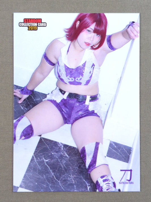 2019 STARDOM COLLECTION CARD 刀羅ナツコ(70)