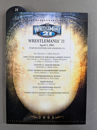 Wrestlemania 21 ★WRESTLEMANIA ANTHOLOGY Vol.3★