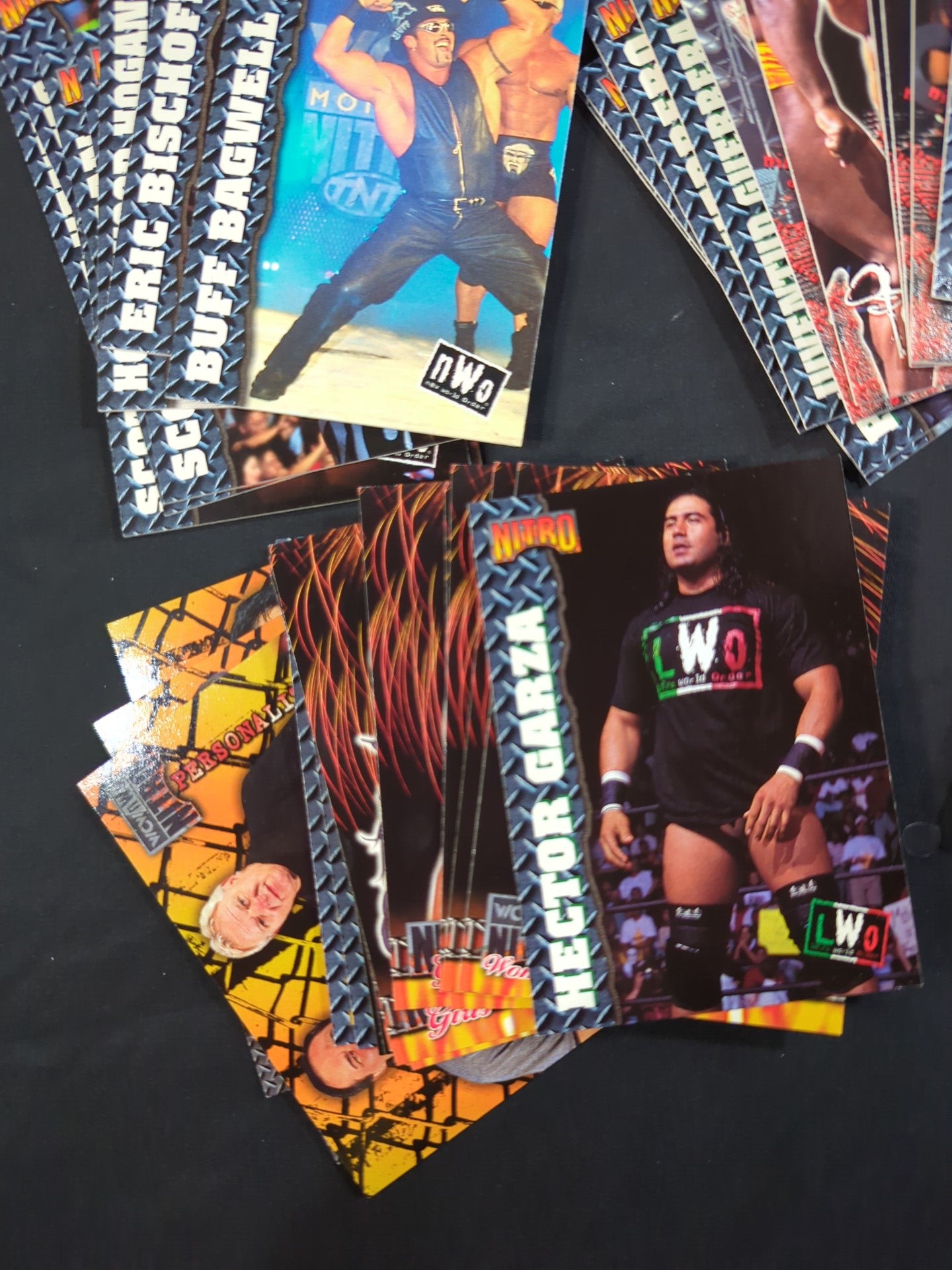 1999 Topps WCW/nWo NITRO レギュラーカード72枚＋インサートカード12枚 フルコンプリートセット