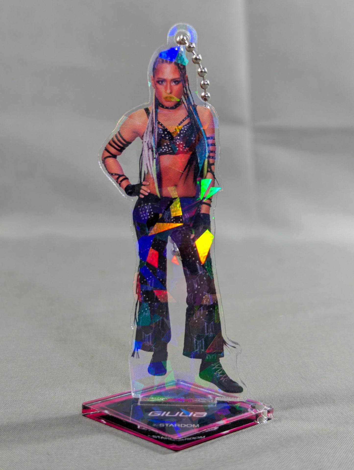Giulia Random Hologram Acrylic Stand Keychain