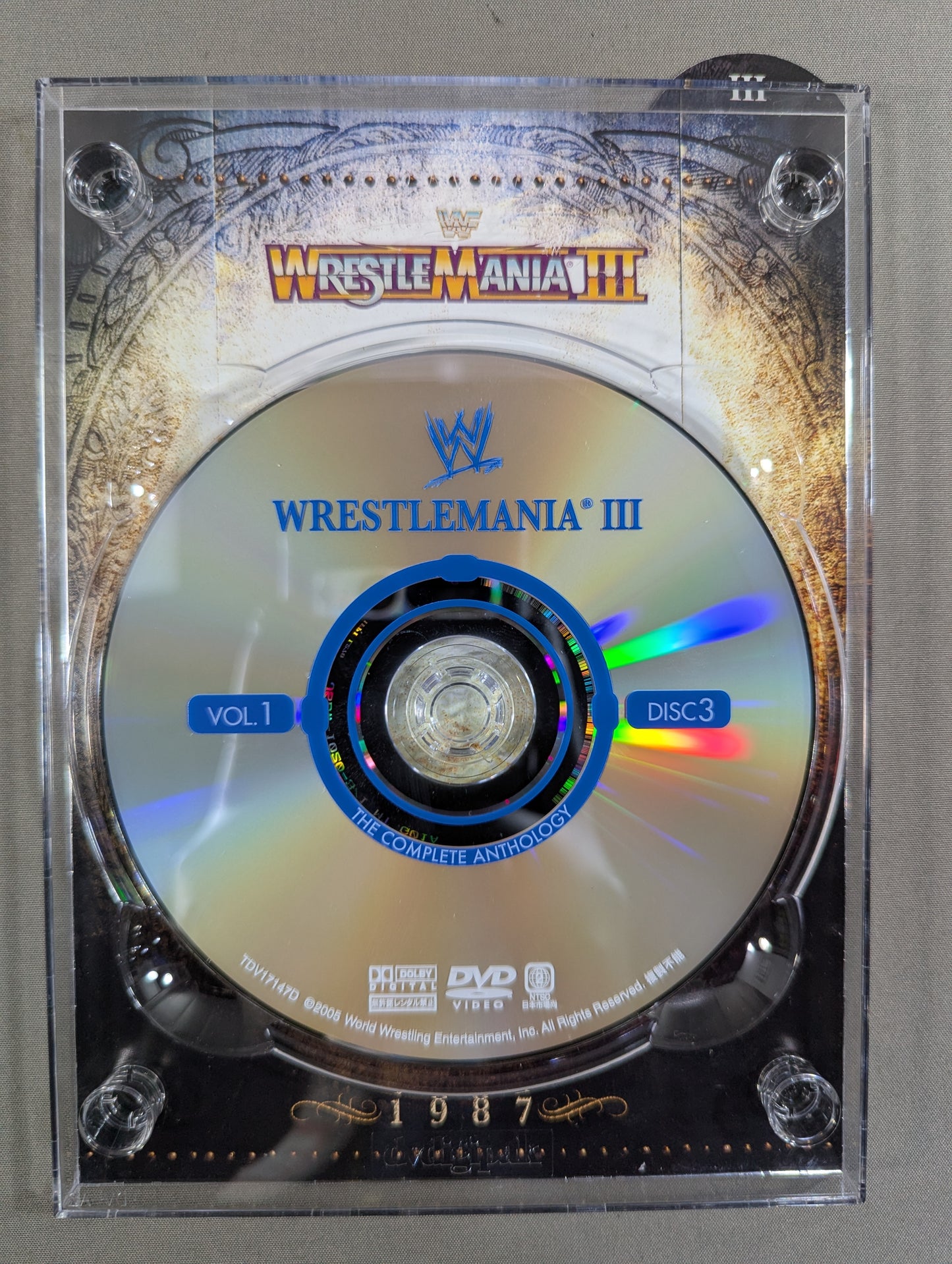 Wrestlemania 3 ★WRESTLEMANIA ANTHOLOGY Vol.1★
