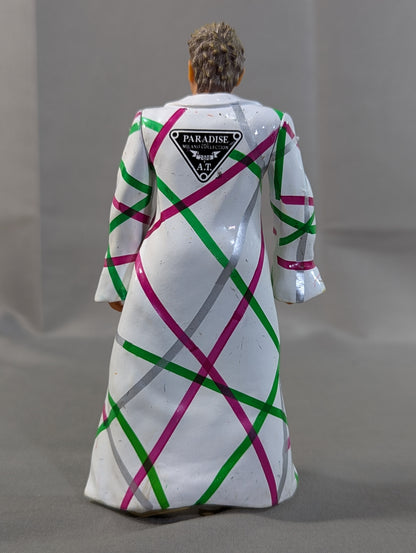 Milano Collection AT . (White gown, sunglasses, transparent dog)