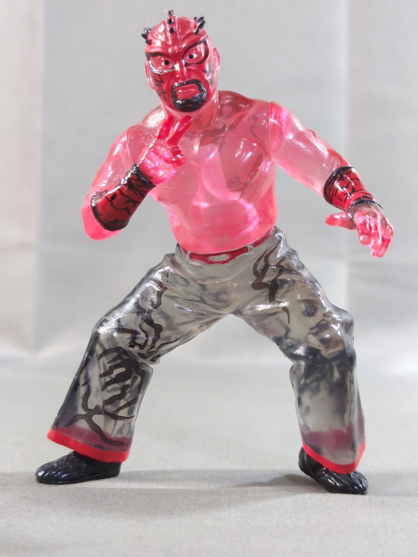 Great Muta (Red Clear, Finger Open)