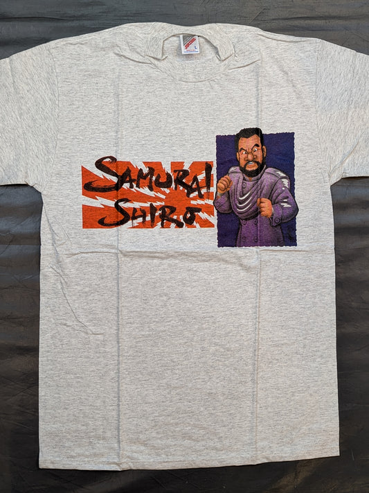 越中詩郎「サムライ・シロー」坂井永年氏イラストTシャツ