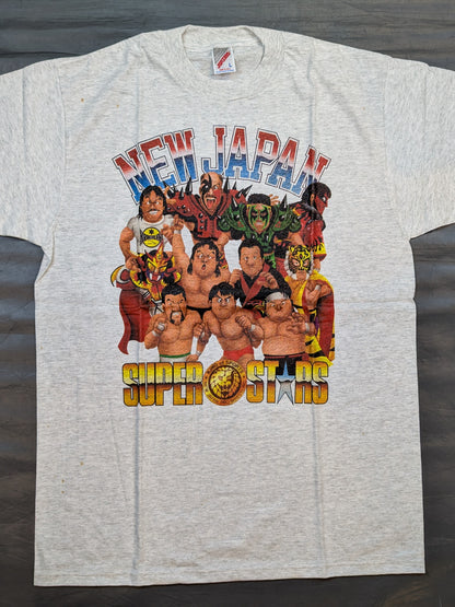 NEW JAPAN SUPER STARS Nagatoshi Sakai Illustration T-shirt