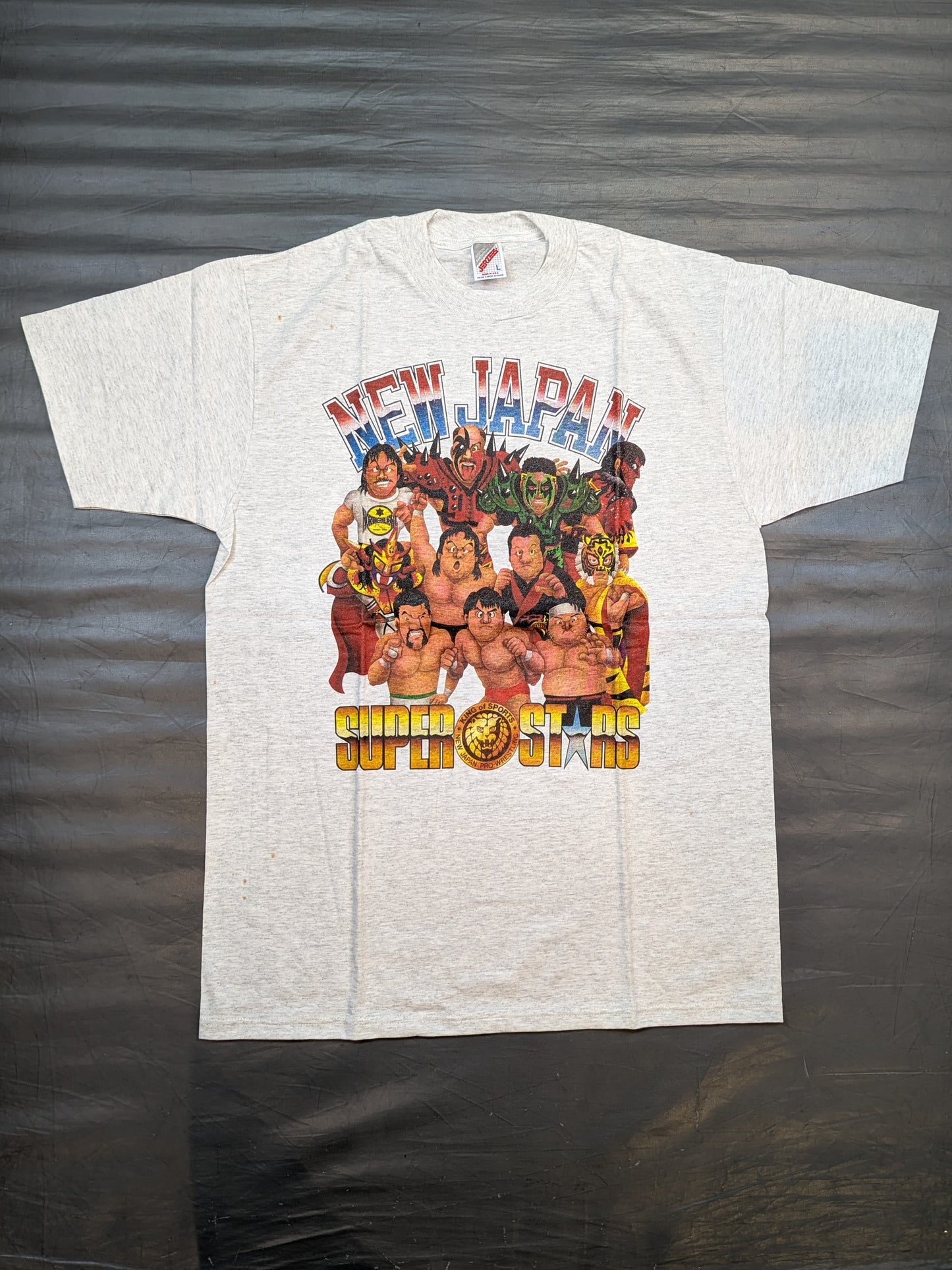 NEW JAPAN SUPER STARS Nagatoshi Sakai Illustration T-shirt