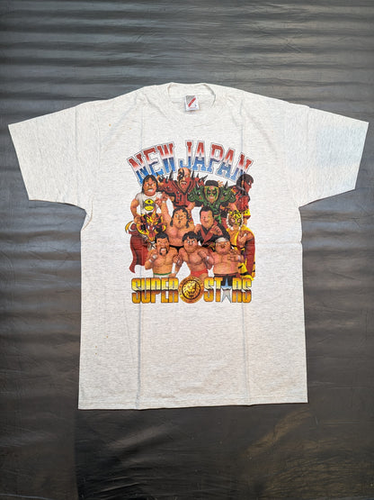 NEW JAPAN SUPER STARS Nagatoshi Sakai Illustration T-shirt