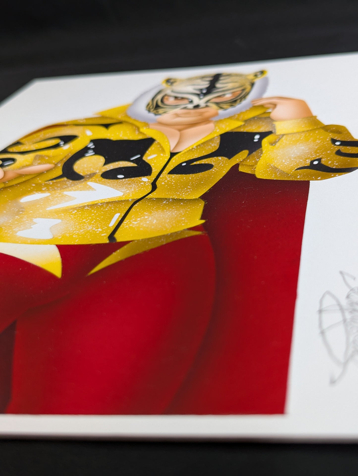 ★ Nagatoshi Sakai Original painting work ★ "Resurrected Phantom Tiger Warrior" The Tiger