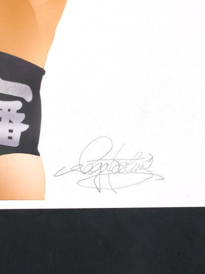 ★ Nagatoshi Sakai 's original painting "★ Superman" Hulk Hogan 