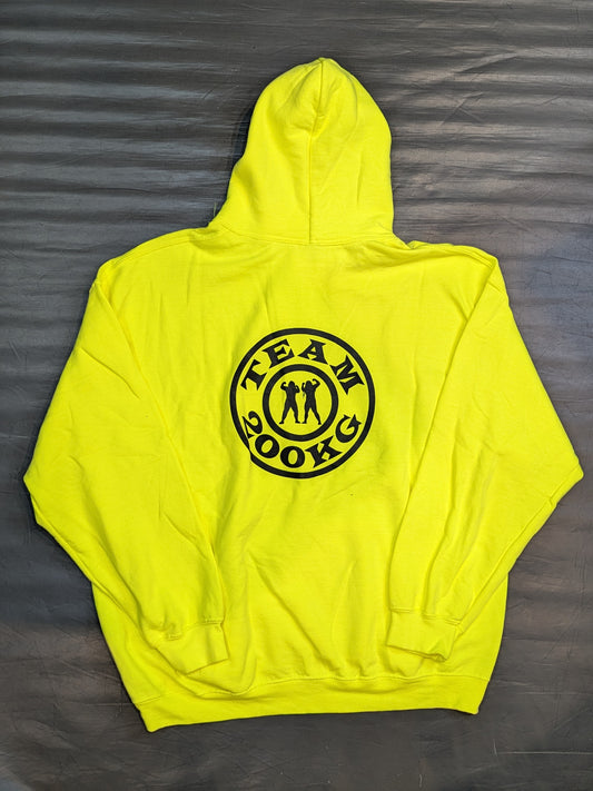 Team 200kg Pullover Hoodie (Fluorescent Yellow)