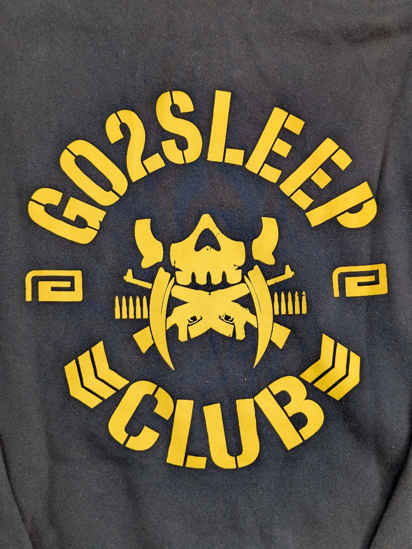 KENTA "GO 2 SLEEP CLUB CIRCLE LOGO" Sweatshirt hoodie  (Navy)