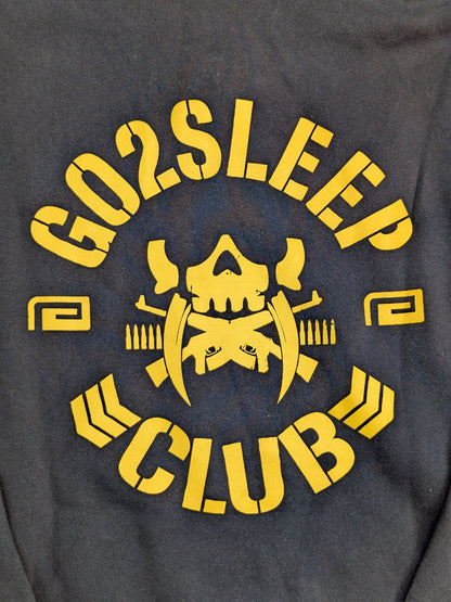 KENTA "GO 2 SLEEP CLUB CIRCLE LOGO" Sweatshirt hoodie  (Navy)