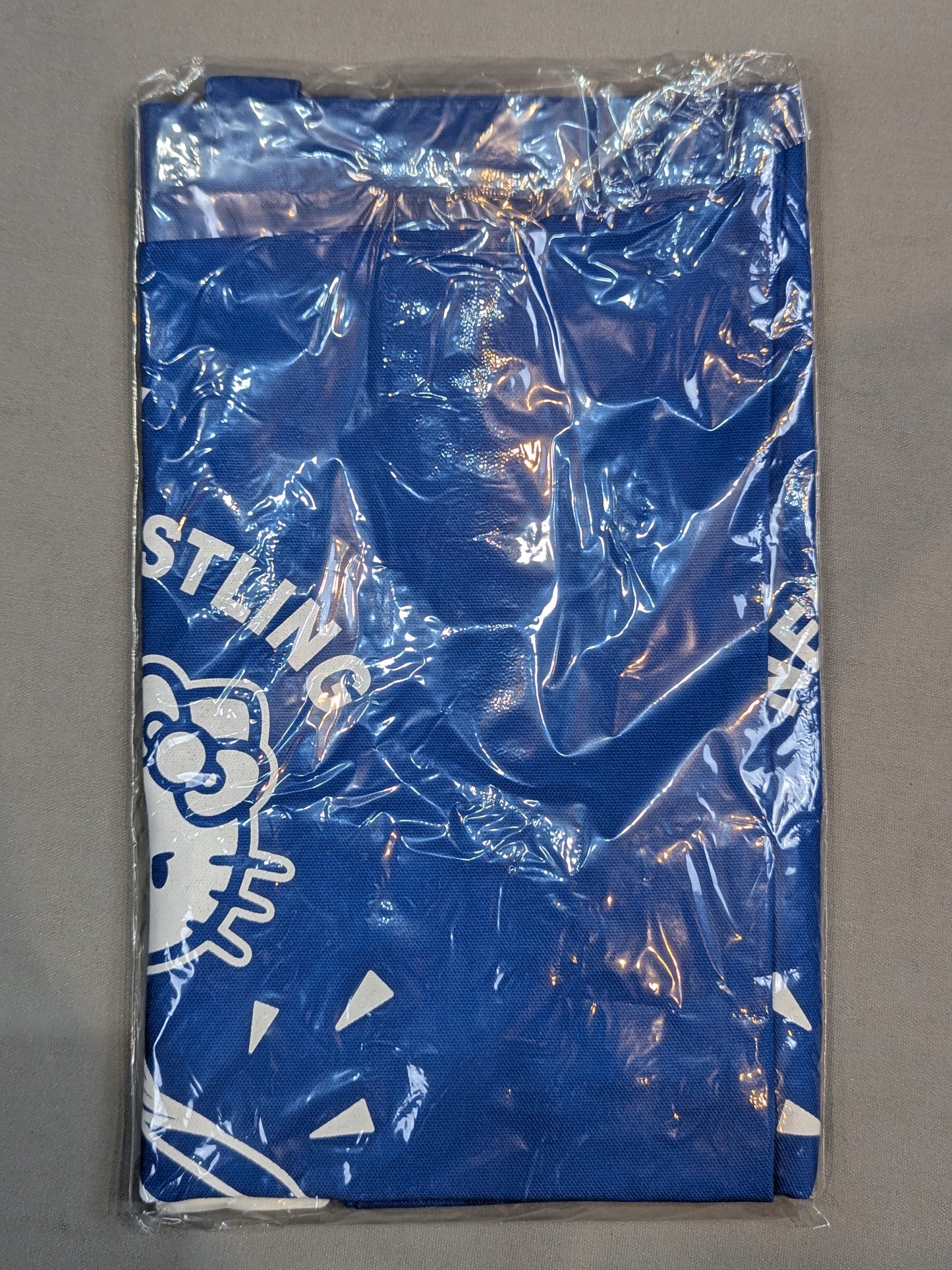 Hello Kitty ×New Japan Pro Wrestling × Tokyo Dome Tote Bag (Blue)