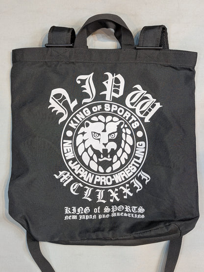 New Japan Pro Wrestling  Lion Mark  2-way Backpack
