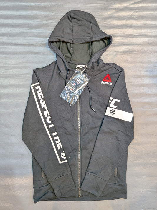 UFC×Reebok ジップパーカー①(ブラック)