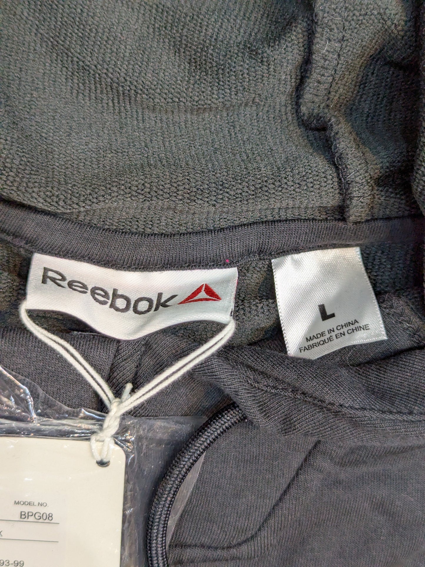 UFC×Reebok ジップパーカー①(ブラック)