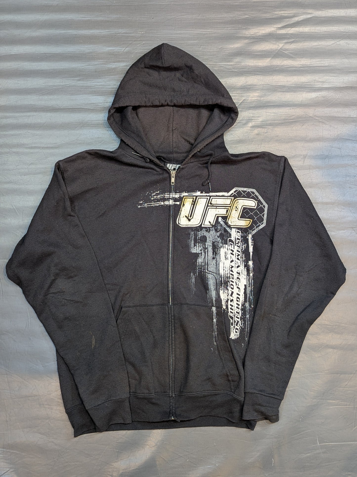 UFC オフィシャルジップパーカー(ブラック)