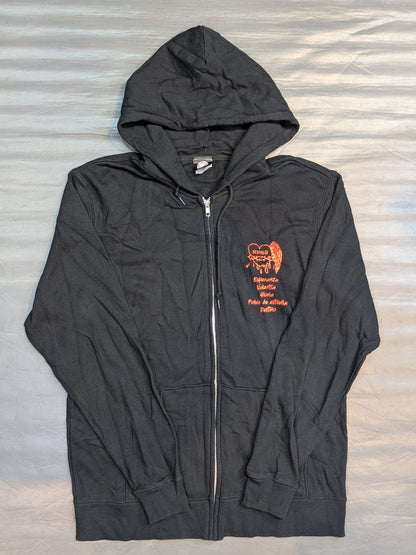 Tetsuya Naito "Eres mi Destino" Zip Hoodie  (Black)