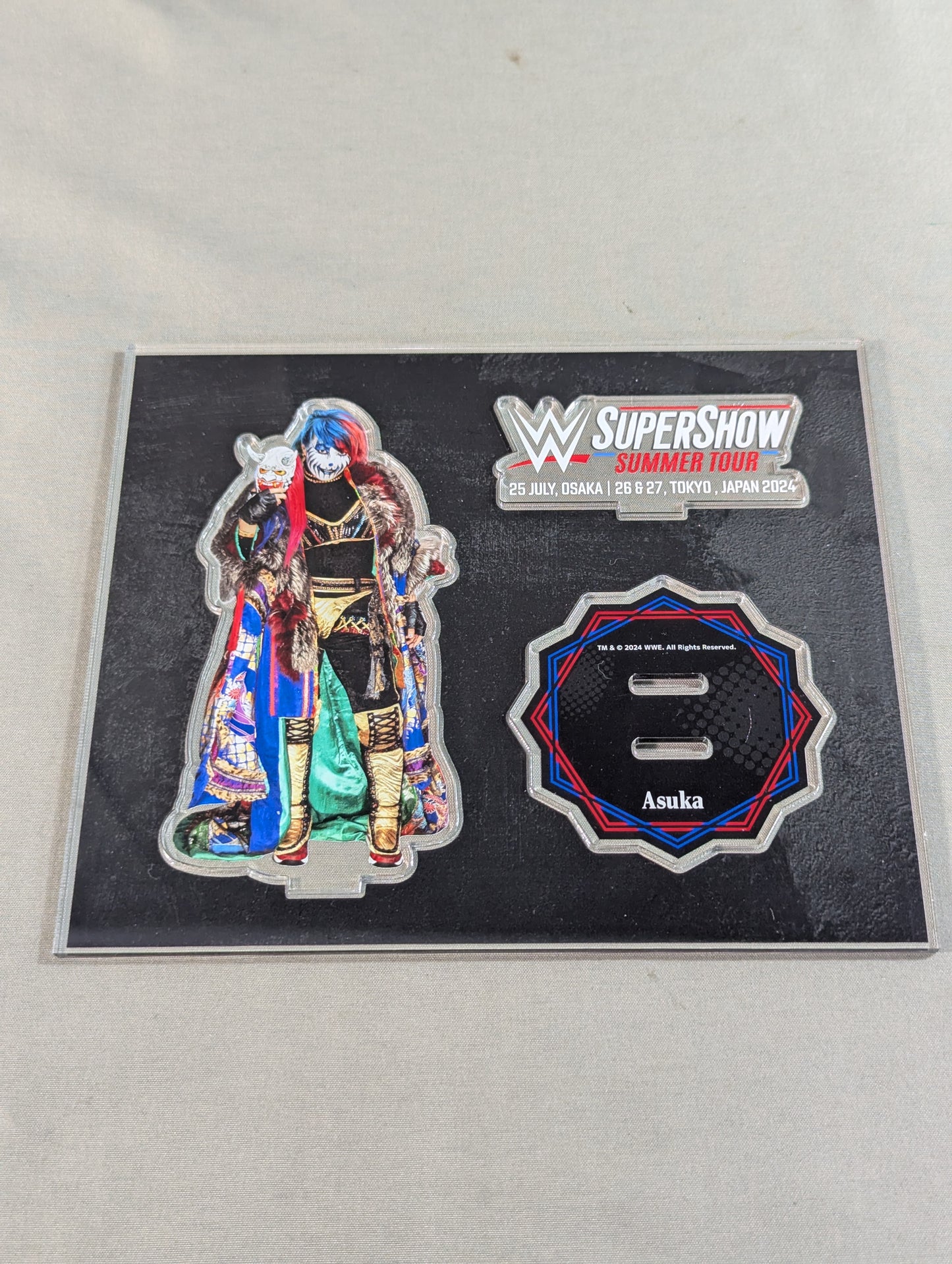 ASUKA 2024 WWE SUPERSHOW Acrylic Stand