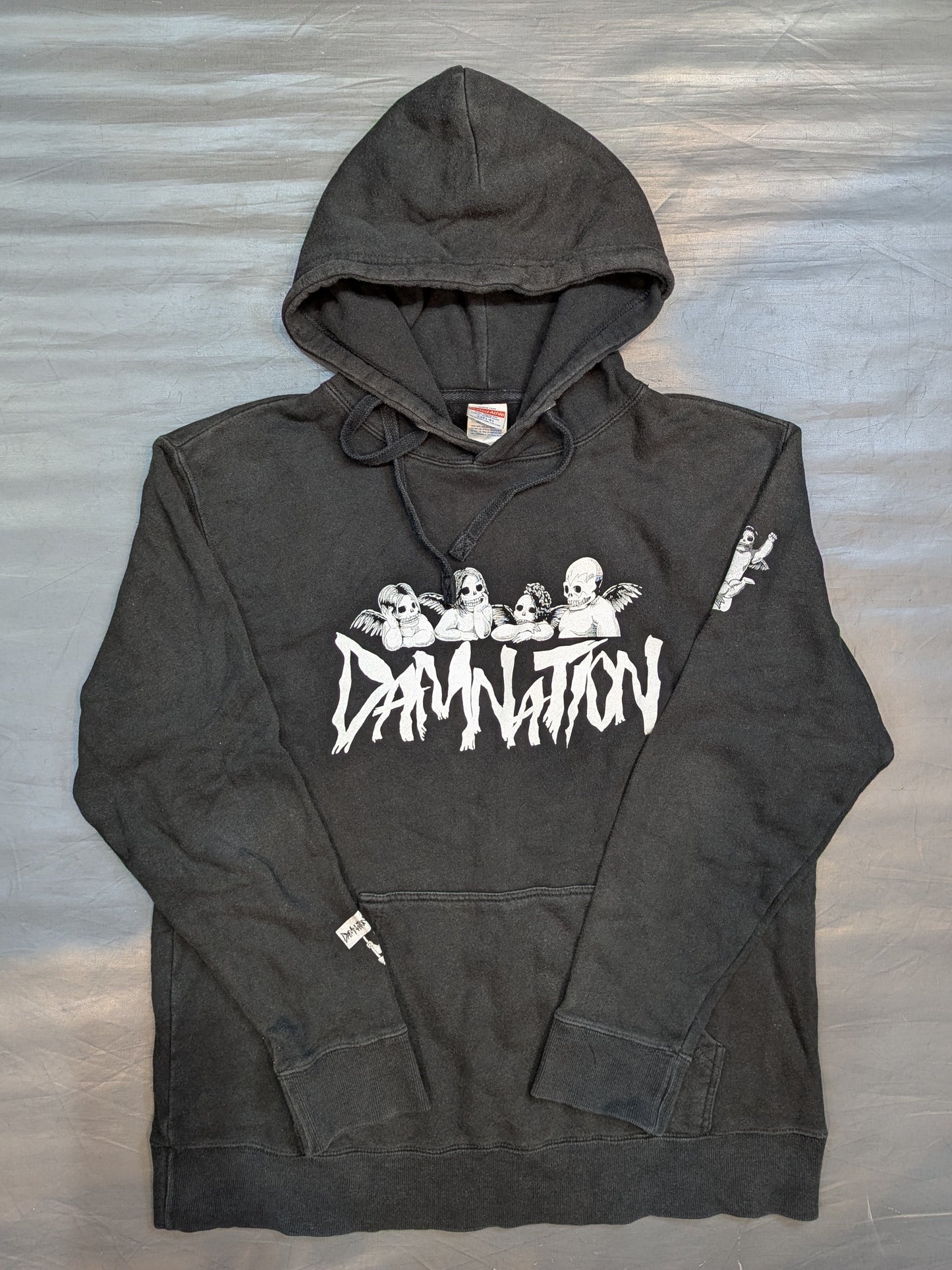 DAMNATION プルオーバーパーカー(ブラック)