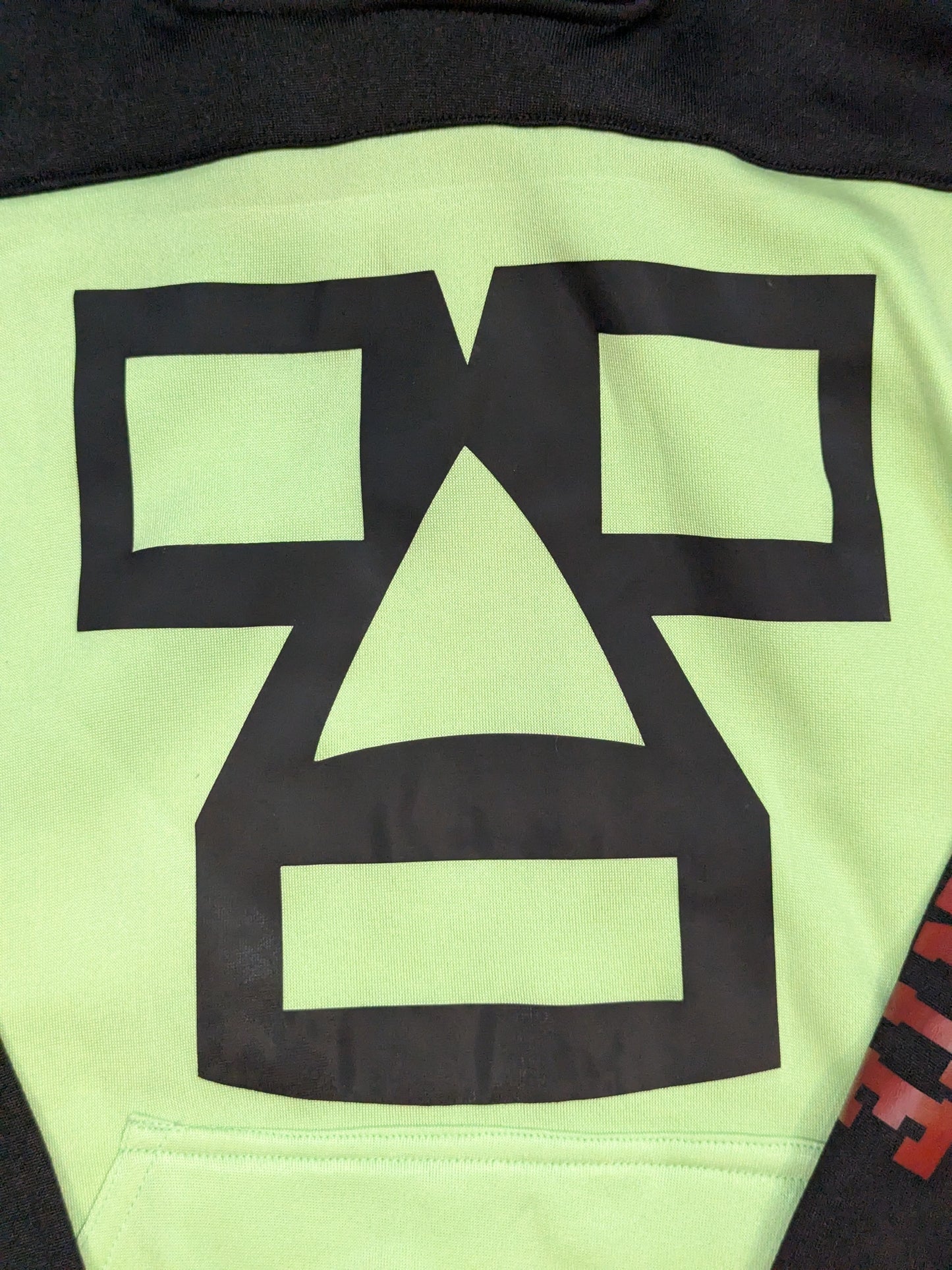 Dr. Karonte Pullover hoodie  (Light Green× Black)
