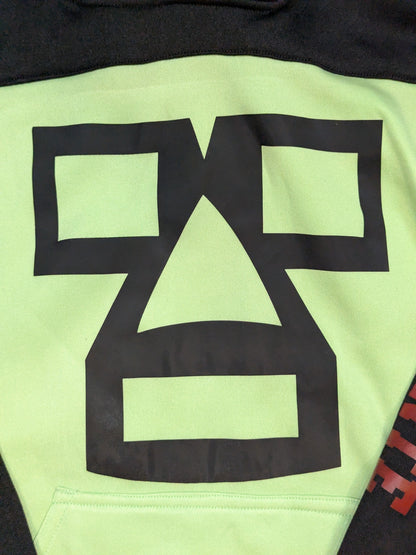Dr. Karonte Pullover hoodie  (Light Green× Black)
