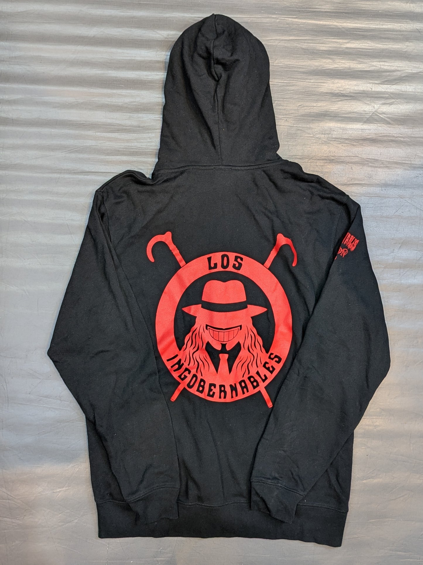 Yota Tsuji  Zip hoodie  (Black×Red)