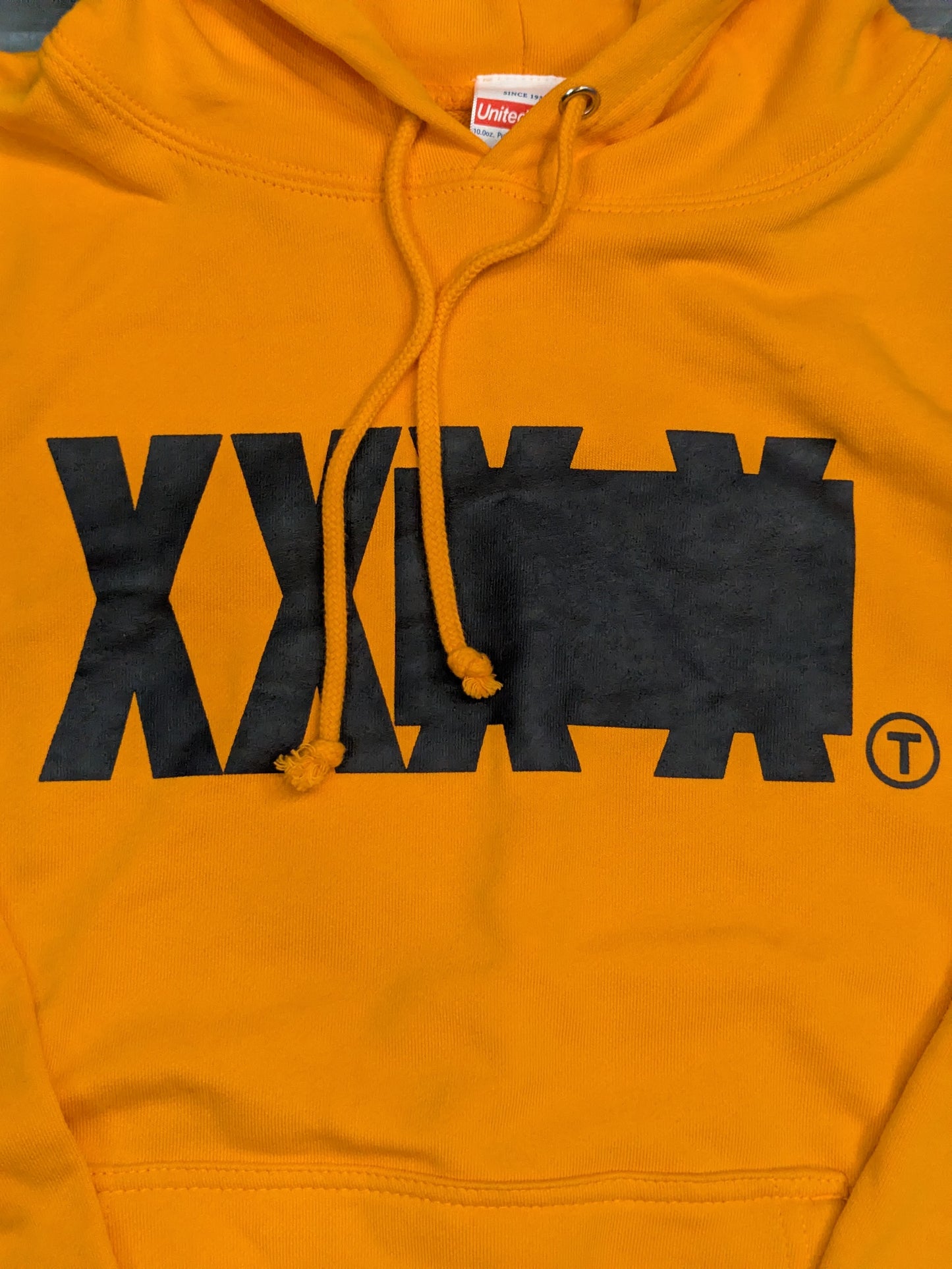 T-Hawk "X-LAB3" Pullover hoodie  (2) (Orange)
