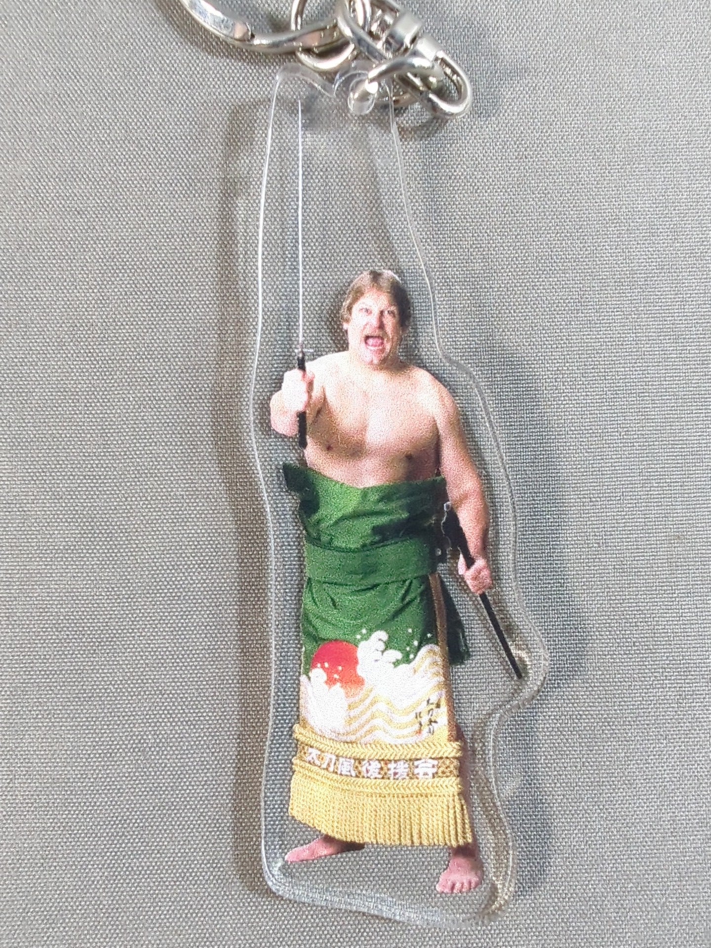★超獣コンビ×週刊プロレス★ スタン・ハンセン アクリルキーチェーン