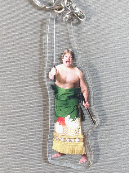 ★超獣コンビ×週刊プロレス★ スタン・ハンセン アクリルキーチェーン