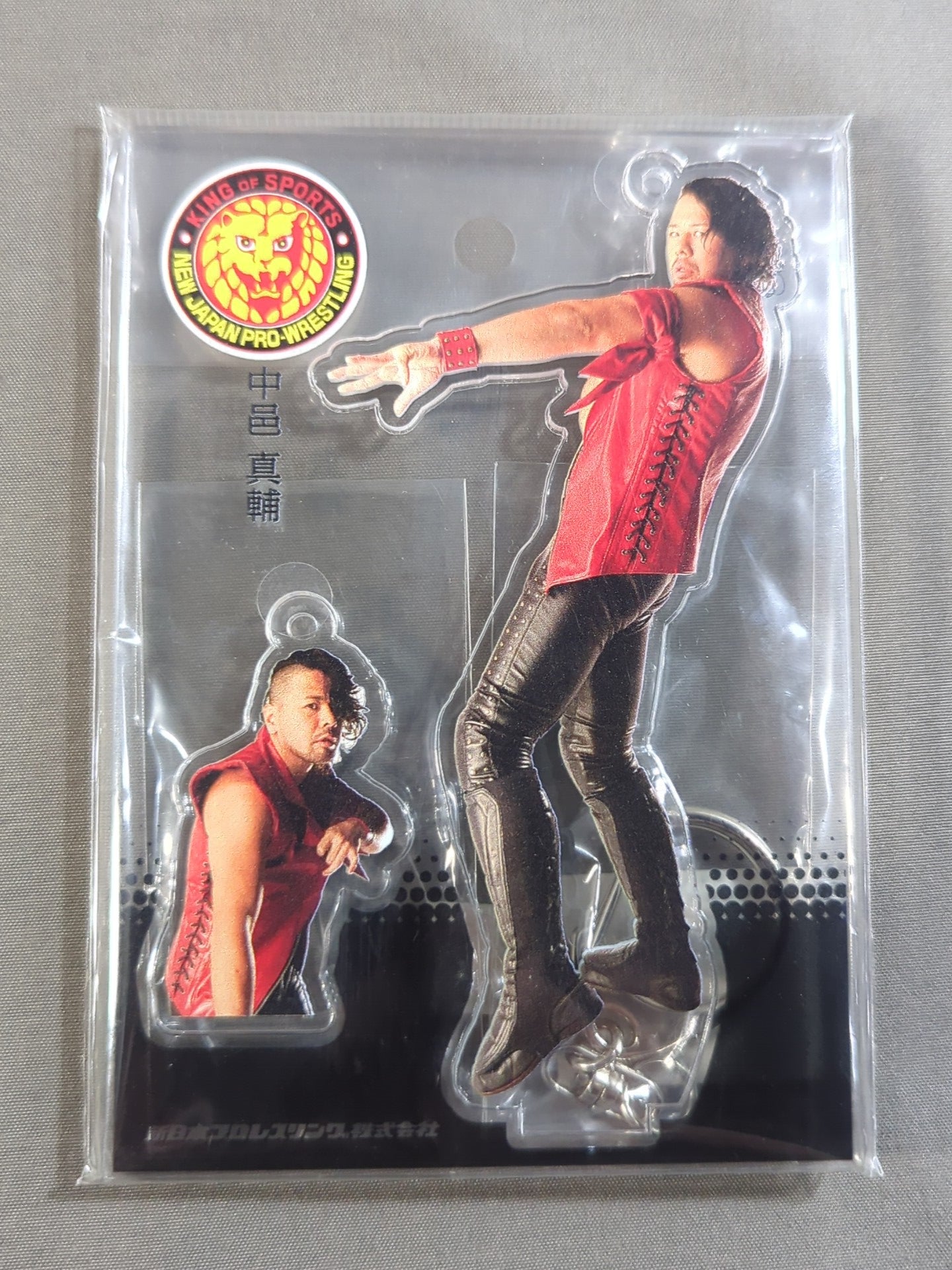 中邑真輔 フィギュアシートキーホルダー