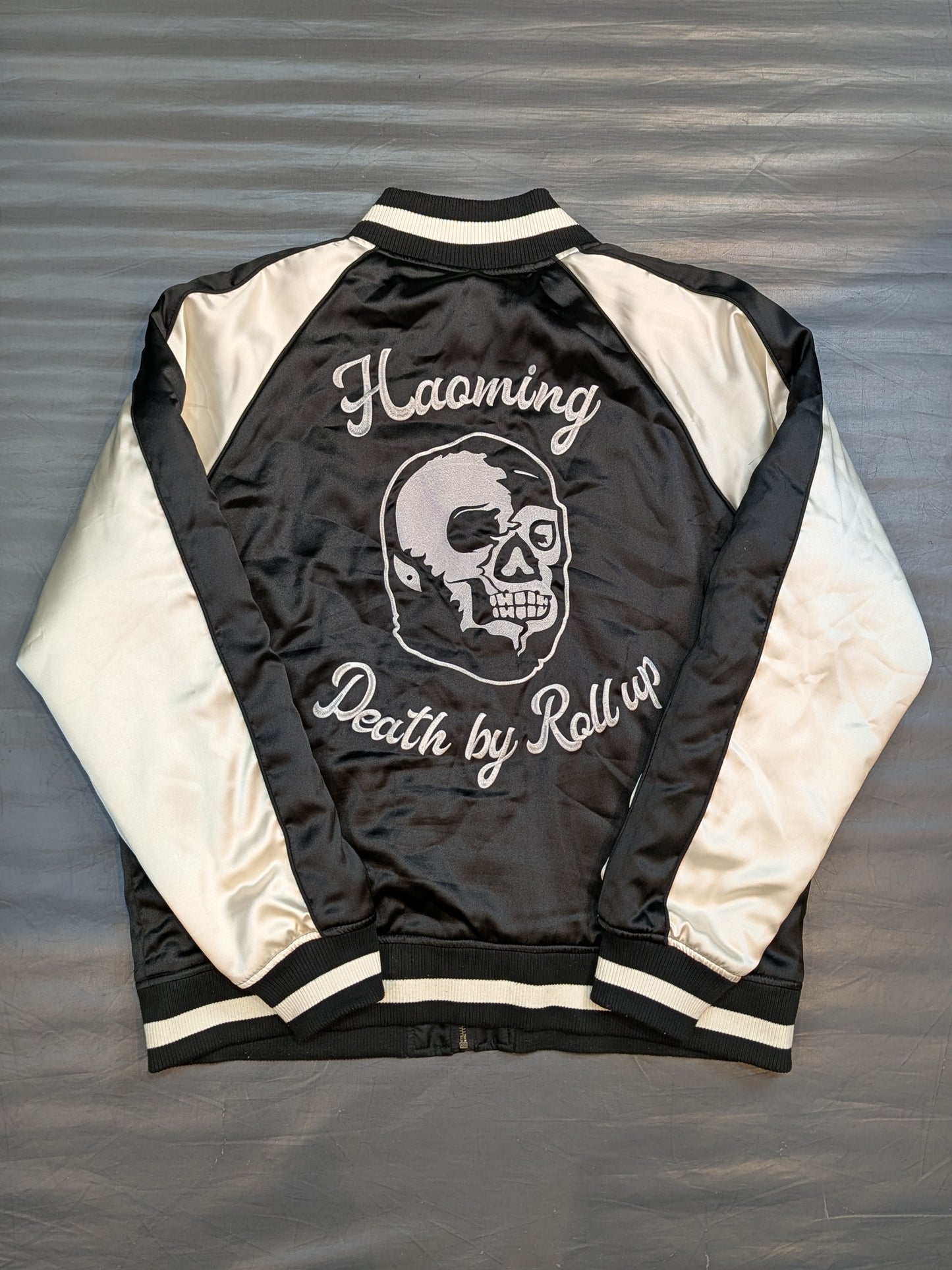 DEATH BY ROLL-UP×HAOMING コラボスーベニアジャケット(クリーム)