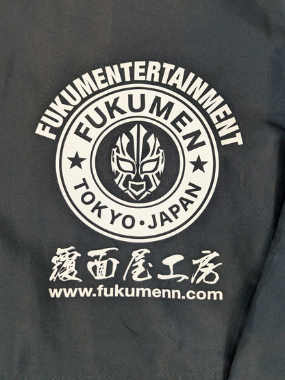 覆面屋工房 防寒用フリースジャケット(ブラック)