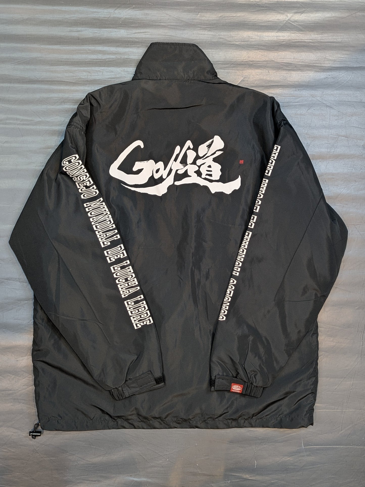覆面屋工房 防寒用フリースジャケット(ブラック)