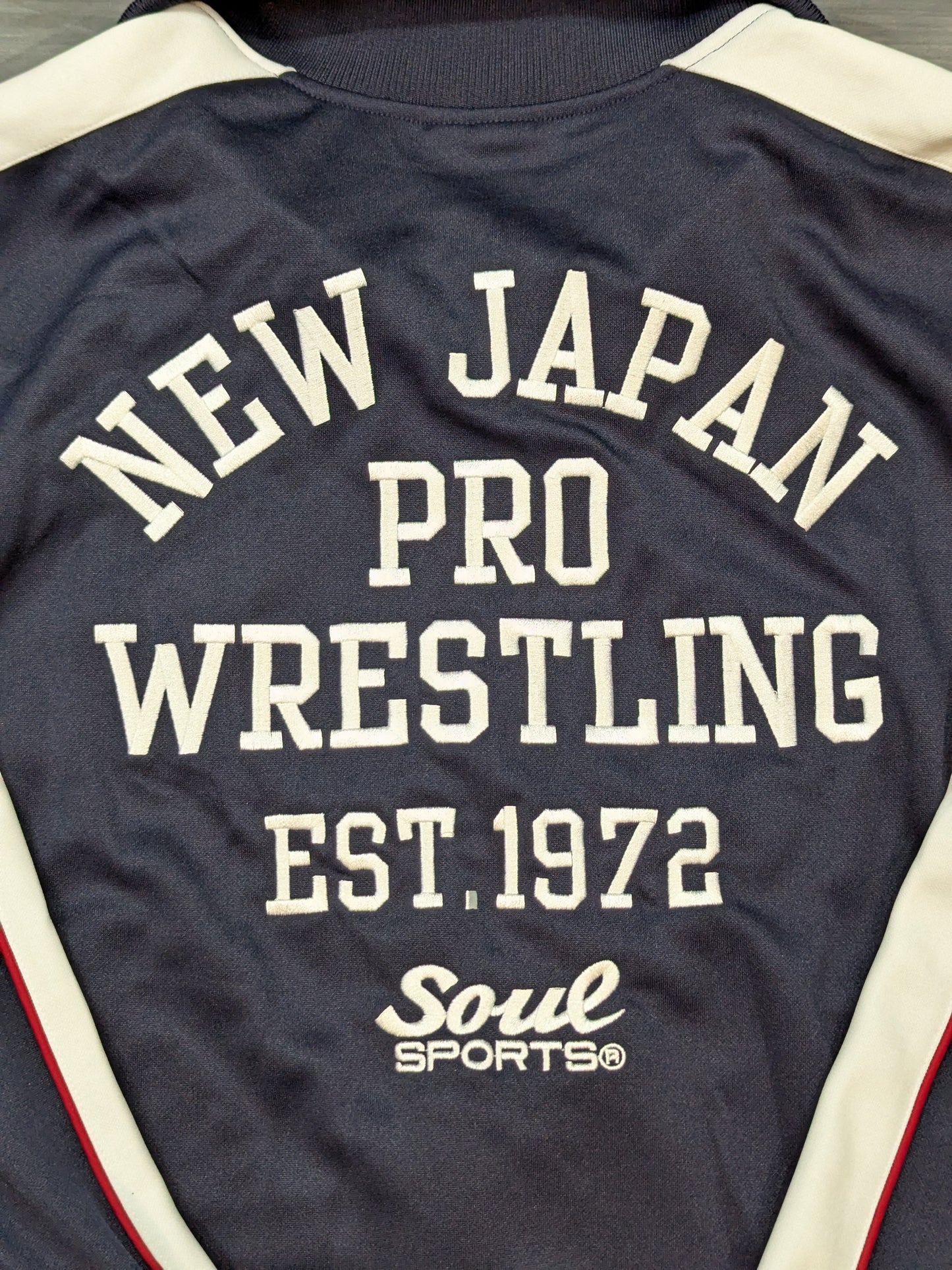 New Japan Pro Wrestling × SOUL Set-Up Jersey (Navy× White)