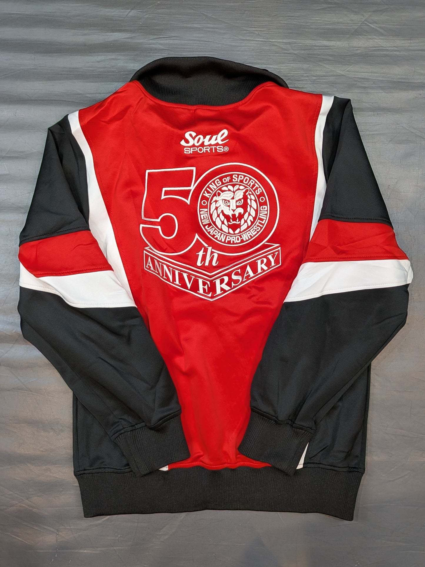 New Japan Pro Wrestling ×SOUL Setup Jersey (Black× Red)