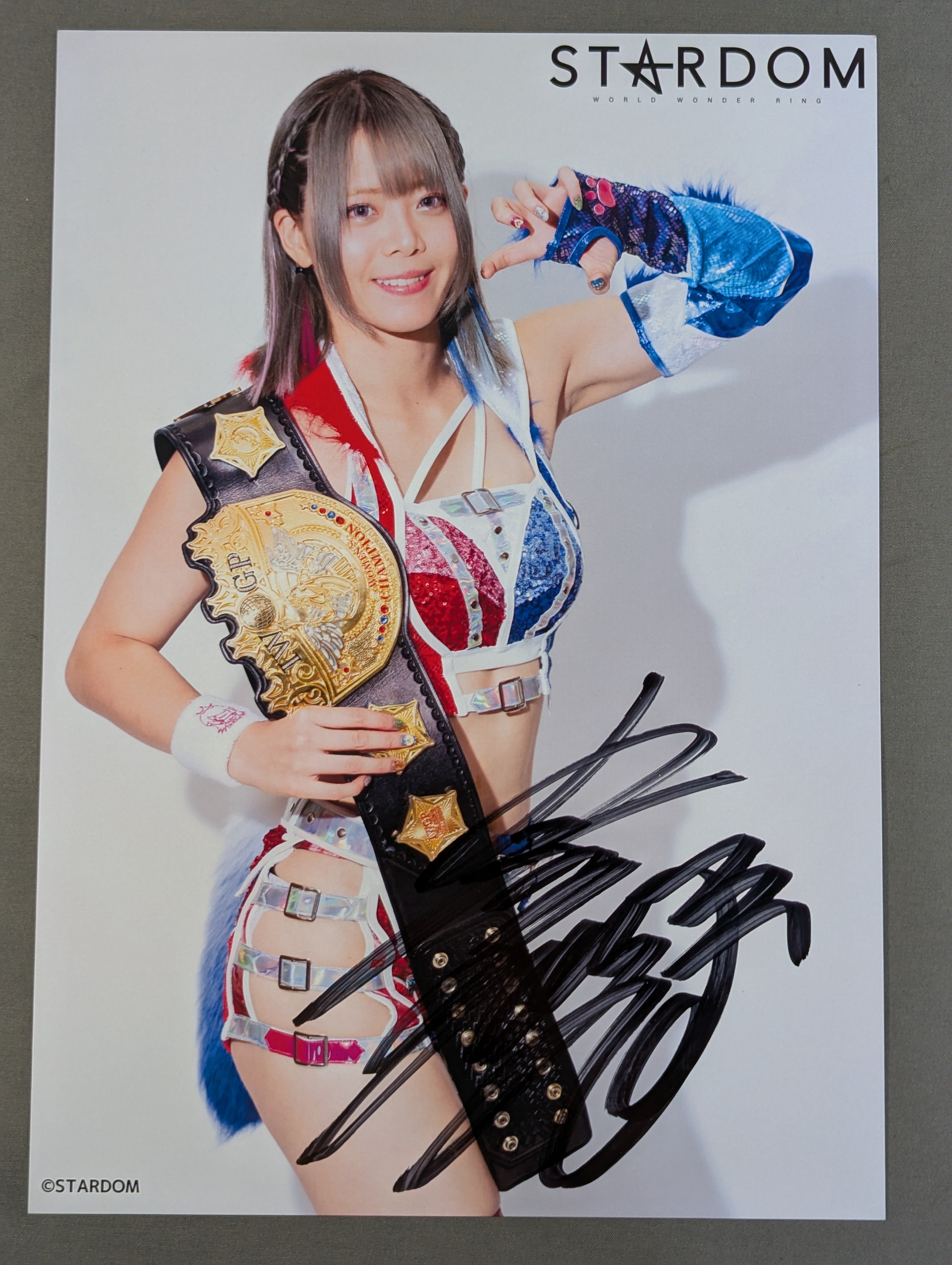 岩谷麻優　ポートレート3枚セット　印字サイン 岩谷麻優 ポートレート3種セット 印字サイン 岩谷麻優 直筆サイン入り