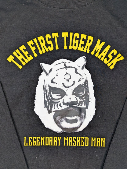 First Tiger Mask × Shimamura Sweatshirt (Black)
