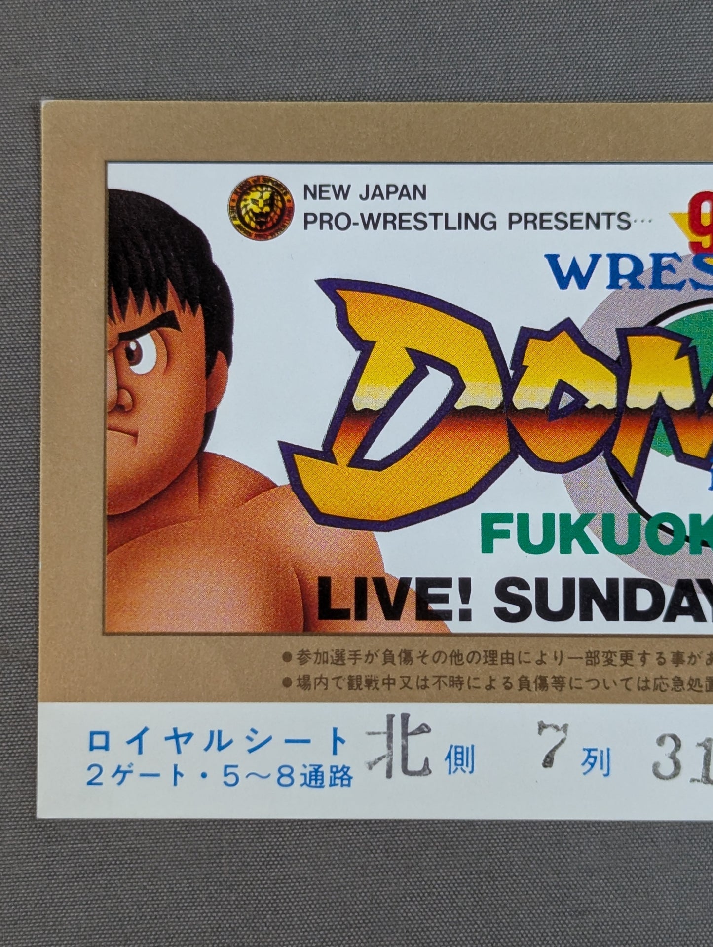 WRESTLING DONTAKU in FUKUOKA DOME 1994