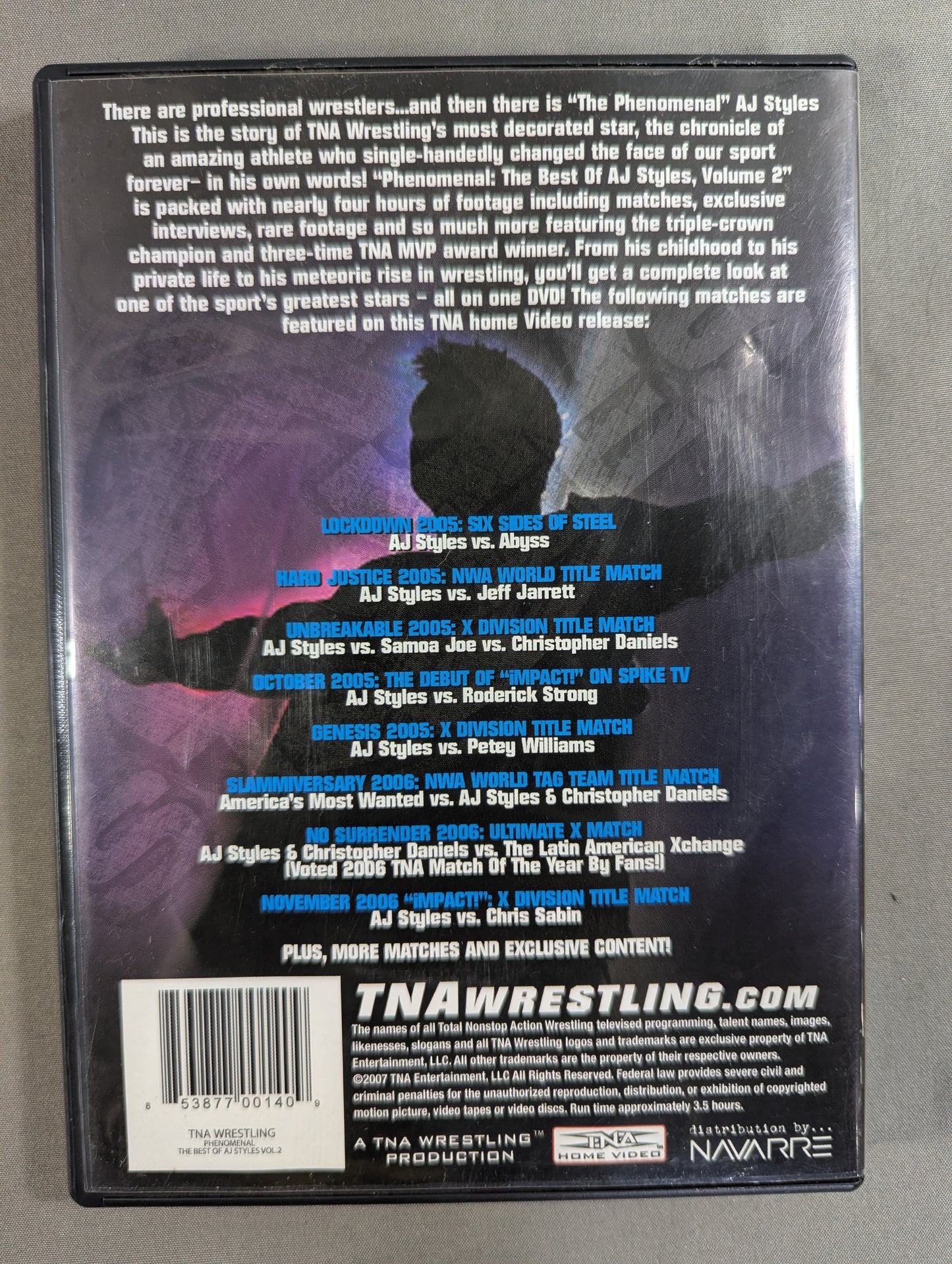 PHENOMENAL THE BEST OF AJ STYLES VOLUME 2