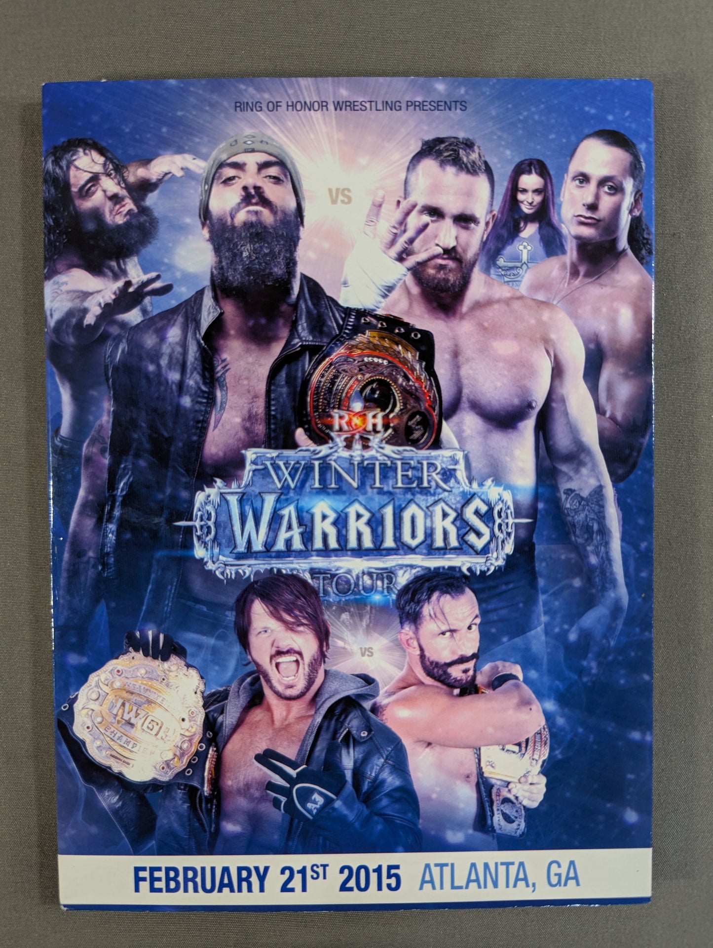 ROH WINTER WARRIORS TOUR 2015 ATLANTA
