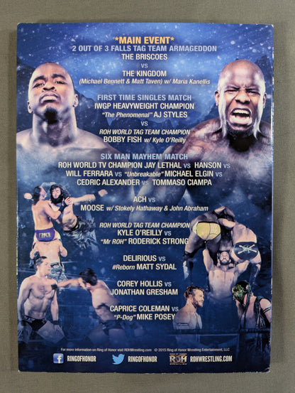 ROH WINTER WARRIORS TOUR 2015 ATLANTA