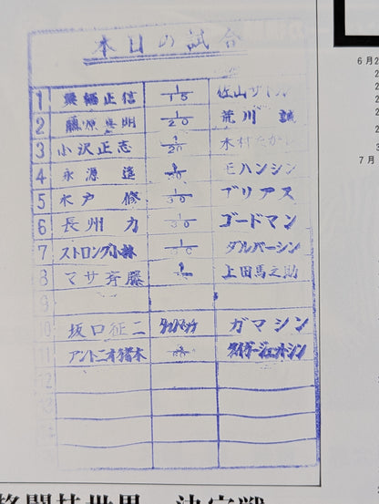 【半券付】77アジア・チャンピオン・シリーズ