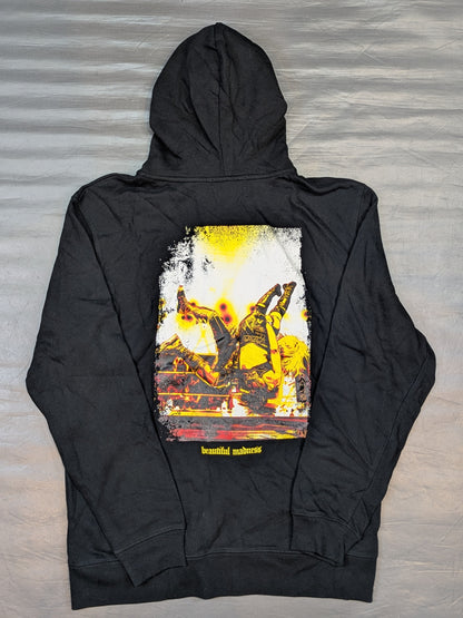 HTML ZERO3× STARDOM Giulia  Collaboration Zip hoodie  (Black)