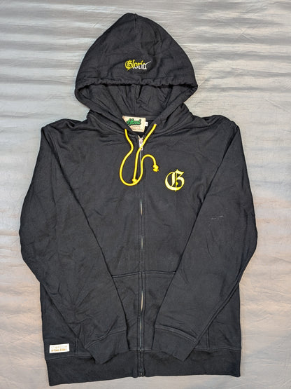 HTML ZERO3× STARDOM Giulia  Collaboration Zip hoodie  (Black)