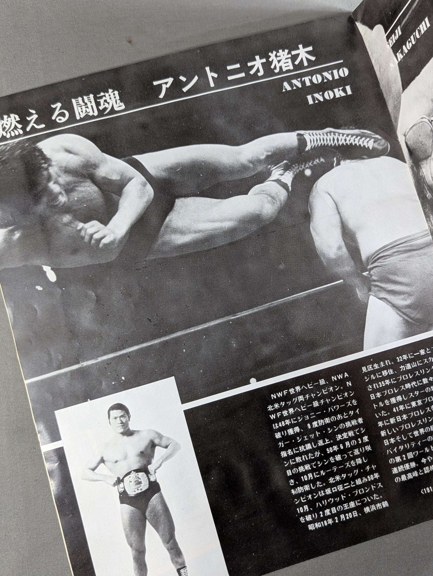 ★ Inoki vs Robinson NWF ★ 75 Fighting Spirits Series Part 2