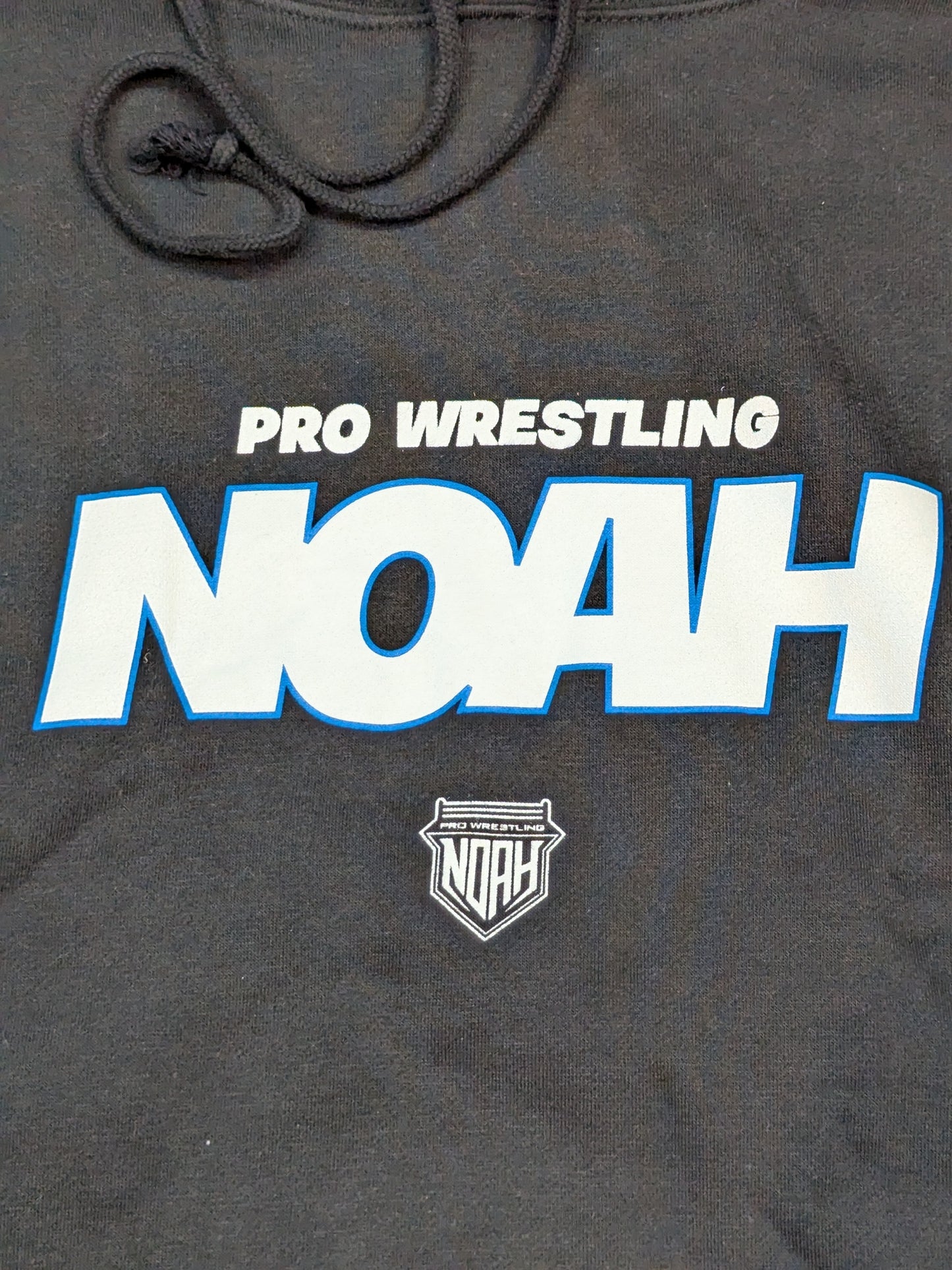 NOAH '00' Big Silhouette Pullover Hoodie  (Black)