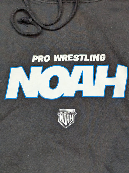 NOAH '00' Big Silhouette Pullover Hoodie  (Black)