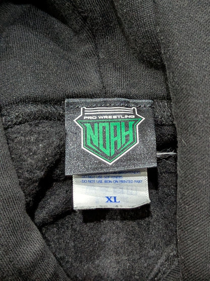 NOAH '00' Big Silhouette Pullover Hoodie  (Black)
